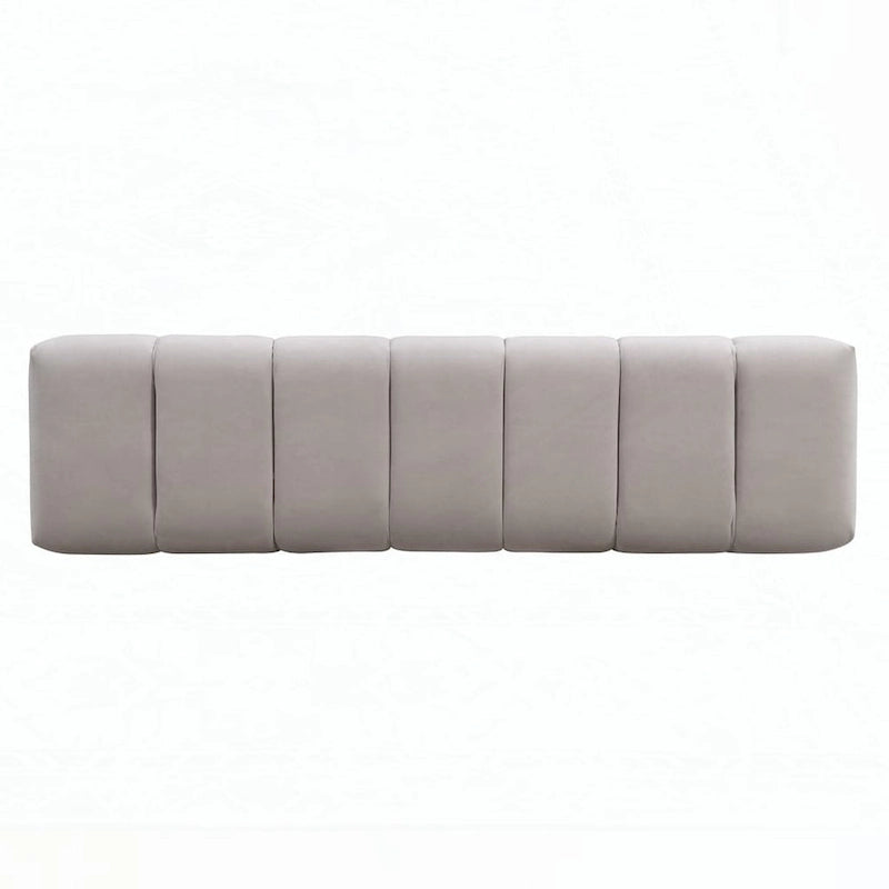 Banc ottoman d'entrée en bout de lit sans assemblage
