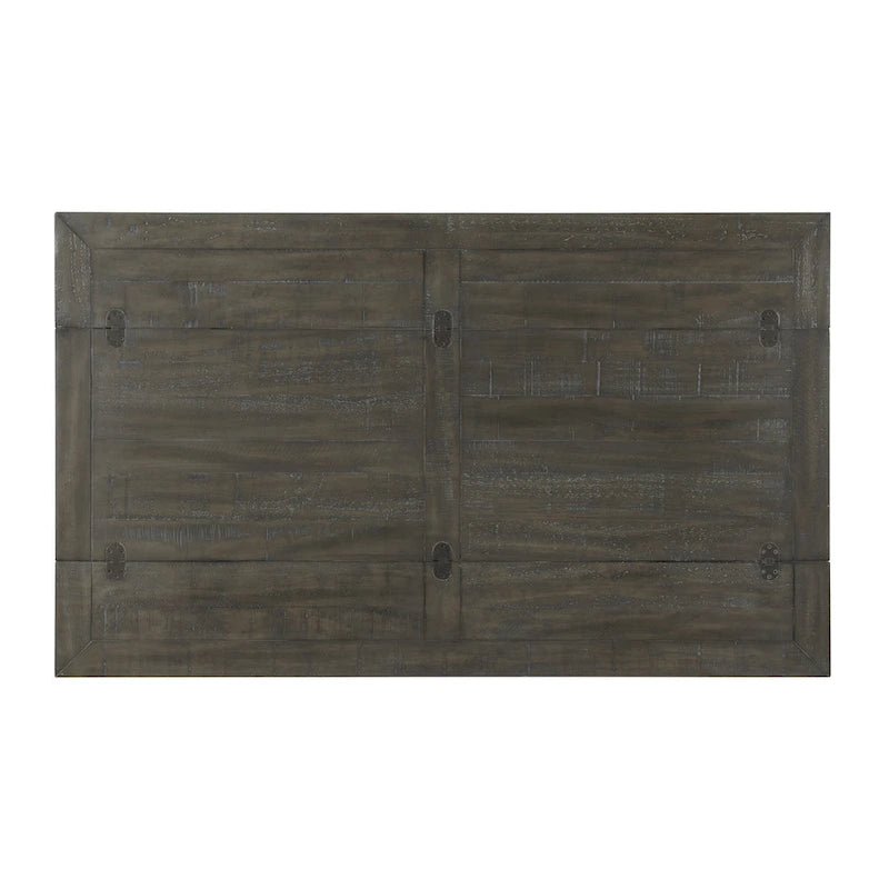Table console de canapé escamotable sur pied en bois massif de 60 po
