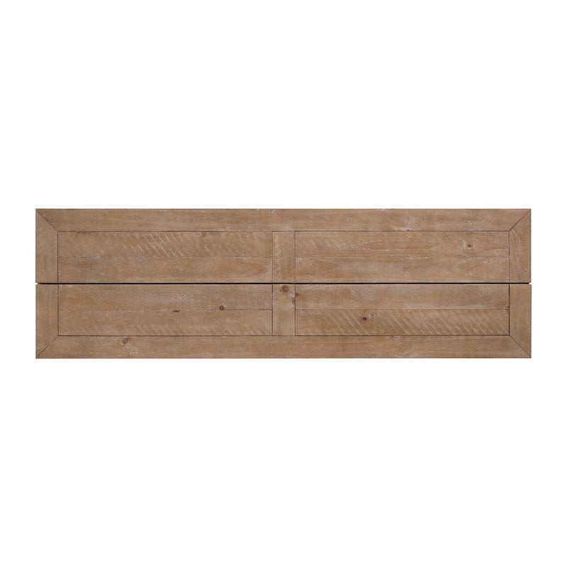 Table console de canapé escamotable sur pied en bois massif de 60 po