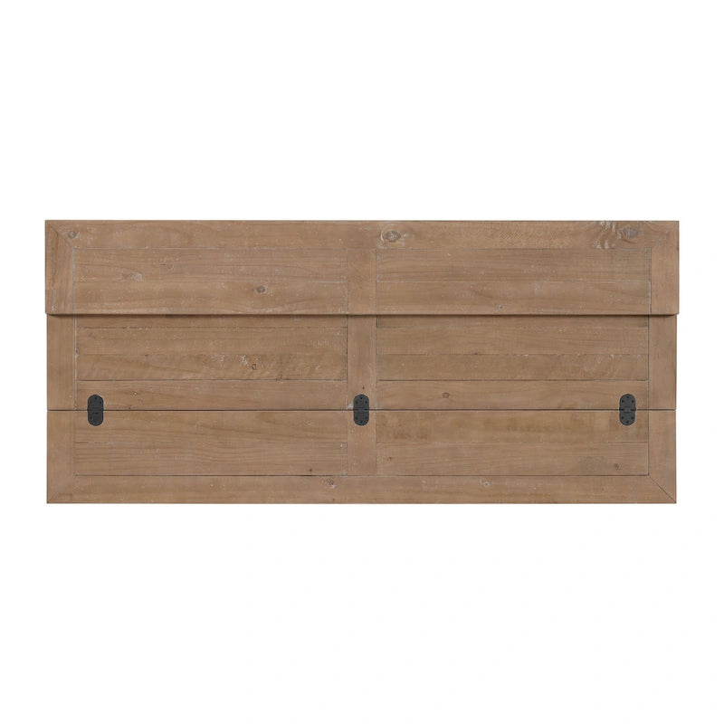 Table console de canapé escamotable sur pied en bois massif de 60 po