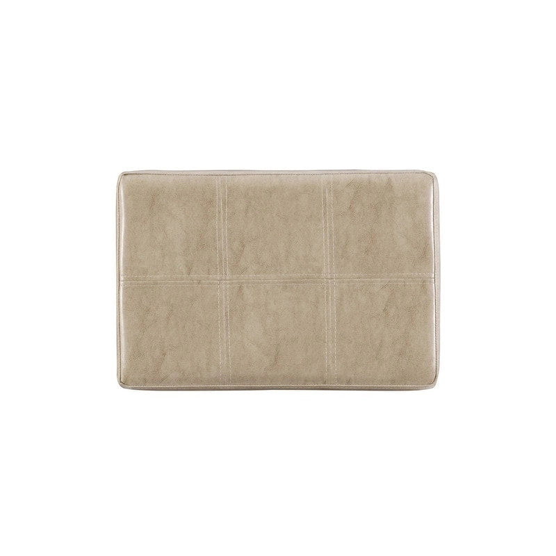 Tabouret de bar 32 po en similicuir beige