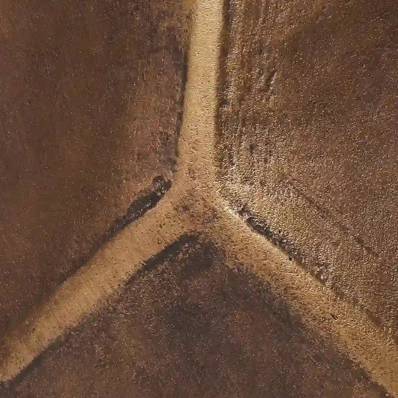 Table d'appoint ou tabouret d'extérieur rond en cuivre pour patio