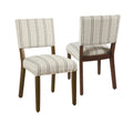 Chaise de salle à manger - Lot de 2