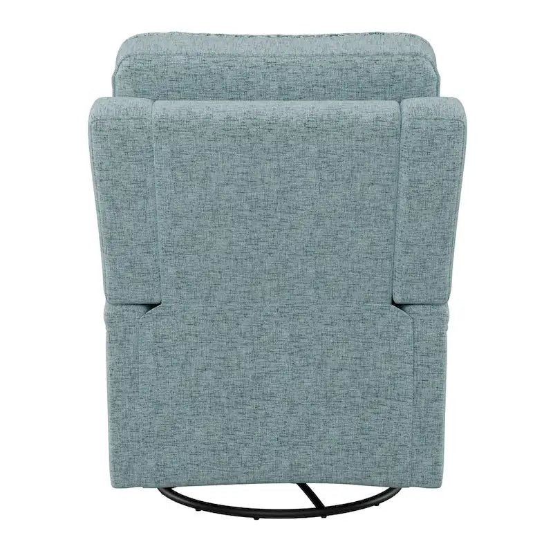 Fauteuil inclinable, pivotant et coulissant avec repose-pieds