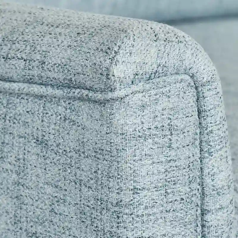 Fauteuil inclinable, pivotant et coulissant avec repose-pieds