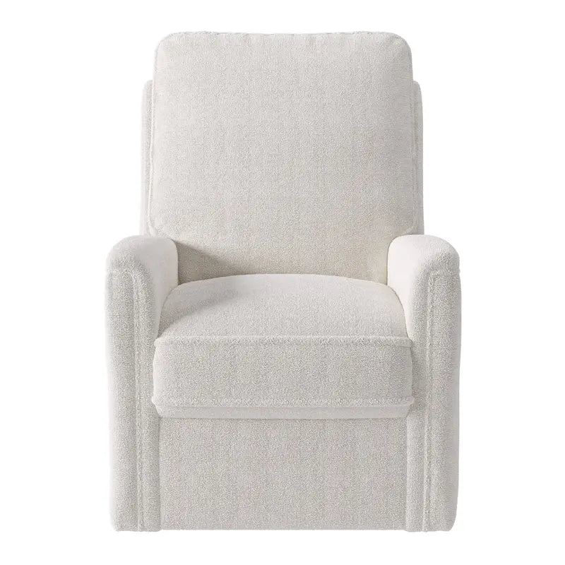 Fauteuil inclinable, pivotant et coulissant avec repose-pieds