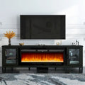 80 Fireplace TV Stand, Entertainment Center with 50 Electric Fireplace