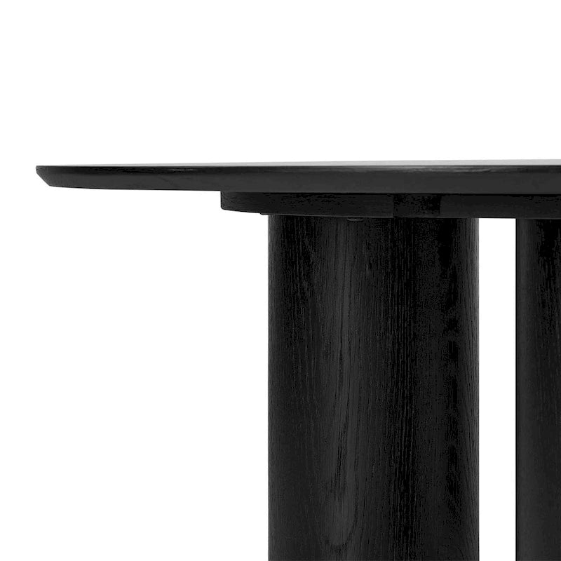 Table basse ronde sur pied 40