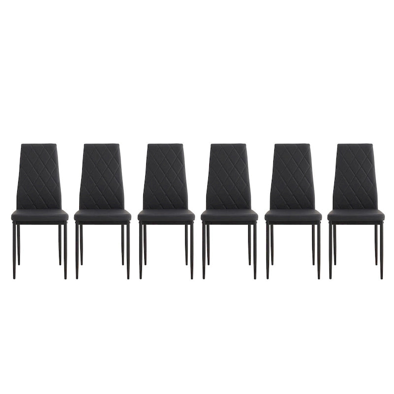 Lot de 6 chaises de salle à manger/salon
